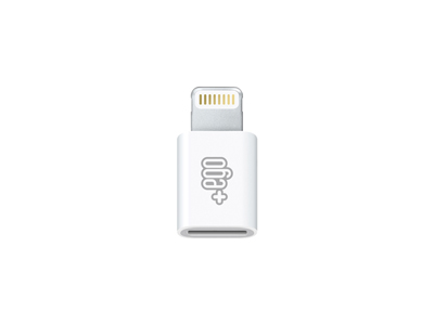OnePlus OnePlus 3T - Adattatore da USB Type-C a Lightning Bianco