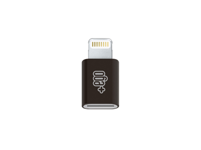 OnePlus OnePlus 3T - Adattatore da USB Type-C a Lightning Nero