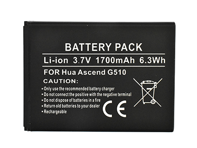 Huawei Ascend G510 - Batteria Litio 1700 mAh slim