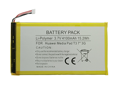 Huawei Media Pad  T1 7.0 - Batteria Litio 4100 mAh slim