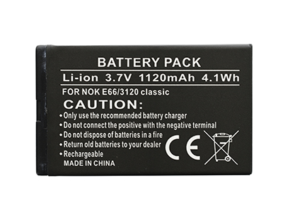 Nokia 206 - Batteria Litio 1120 mAh slim