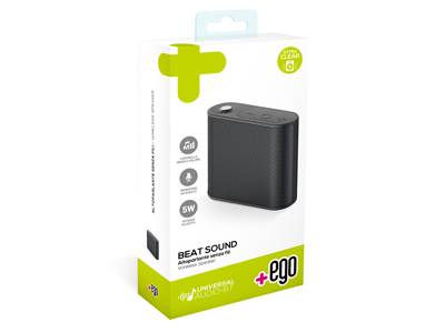 Wiko Rainbow 4G - BeatSound Casse senza fili/Speaker wireless Nero