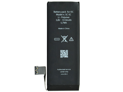 Apple iPhone 5C - Batteria 1510 mAh qualità Premium PRO Celle AAA+ **nuove zero cicli**