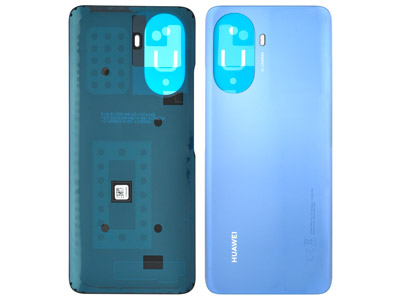 Huawei Nova Y70 - Cover batteria + Adesivi Blue