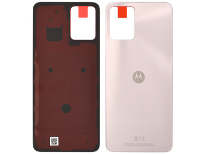 Motorola Moto G13 - Cover Batteria + Adesivi Rose Gold