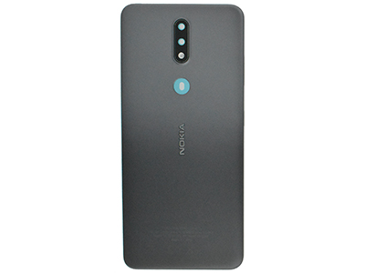 Nokia Nokia 2.4 - Cover Batteria + Vetrino Camera Grey