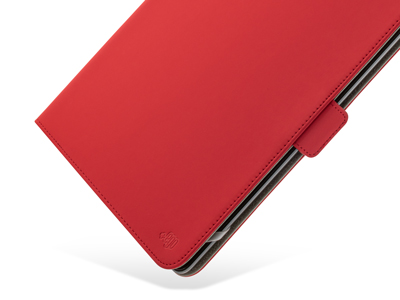 Samsung GT-N8020 Galaxy Note 10.1 4G - Custodia book EcoPelle serie PANAMA Colore Rosso Universale  per Tablet 9-11
