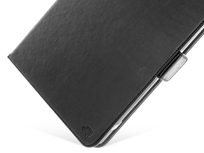 Samsung GT-N8020 Galaxy Note 10.1 4G - Custodia book EcoPelle serie CAMBRIDGE Colore Nero Universale  per Tablet 9-11