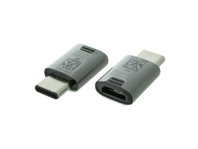 Asus ZenPad S 8 Vers. Z580CA - EE-GN930BBE Adattatore da USB Type-C a Micro USB 2.0 Nero  **Bulk**