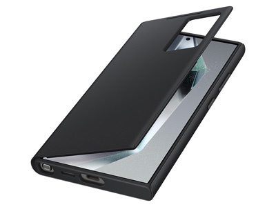 Samsung SM-S928 Galaxy S24 Ultra 5G - EF-ZS928CBEG Smart View Wallet Case Black