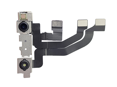 Apple iPhone X - Flat cable + Camera Frontale + Sensore Infrarossi *Recuperare e saldare sensore Originale*
