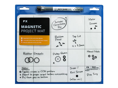 Lenovo K5 - Lavagna Magnetica con pennarello, ideale per i tuoi lavori, posizione viti e appunti