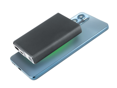 Motorola C115 - Power Snap Carica batterie Wireless portatile Premium 10000mAh  Nero