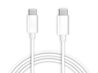 Huawei Matebook - Charge and Data Cable Type-C/Type-C 3.3A 1.8m White **Bulk**