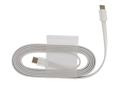 Huawei Matebook - Charge and Data Cable Type-C/Type-C piatto 3A 1.5m White **Bulk**
