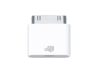Asus ZenFone 3 Max Vers. ZC553KL / X00DD - Adattatore da micro USB a connettore 30-PIN iPhone Bianco