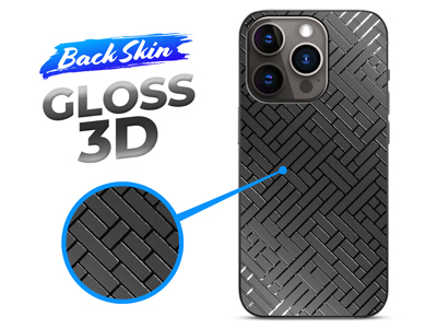 Oppo A16s - Pellicole BACKSKIN per plotter Easyfit Gloss 3D Mosaico Trasparente