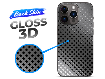 Oppo A16s - Pellicole BACKSKIN per plotter Easyfit Gloss 3D Pois Trasparente