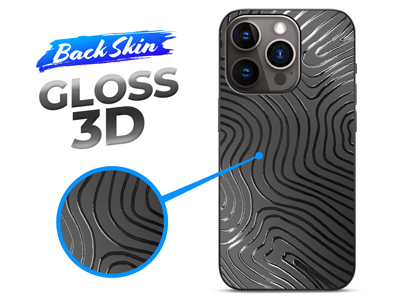Oppo A16s - Pellicole BACKSKIN per plotter Easyfit Gloss 3D Impronta Trasparente