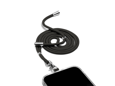 Apple iPhone 13 Pro Max - Laccetto Universale per Smartphone Nero