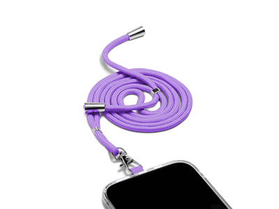 Apple iPhone 13 Pro Max - Laccetto Universale per Smartphone Viola