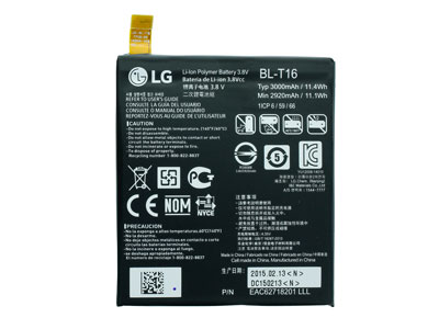 Lg H955 G Flex 2 - BL-T16 3000 mAh Li-Ion Battery **Bulk**
