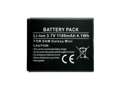 Samsung GT-I5510 Galaxy Mini Pro - Batteria Litio 1100 mAh slim
