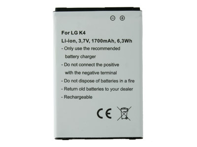 Lg K120E K4 4G - Li-Ion battery 1700 mAh slim
