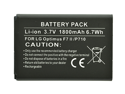 Lg D505 Optimus F6 - Batteria Litio 1800 mAh slim