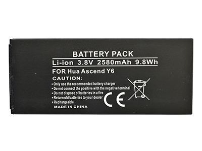 Huawei Y5 II 4G Dual-Sim - Batteria Litio 2580 mAh slim