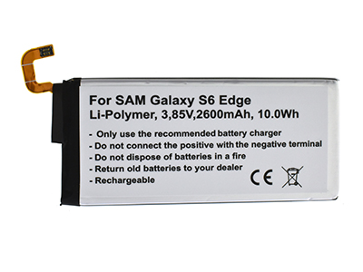 Samsung SM-G925 Galaxy S6 Edge - Li-Ion battery 2600 mAh slim