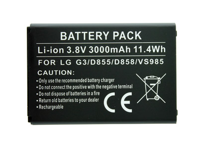 Lg D855 G3 - Li-Ion battery 3000 mAh slim