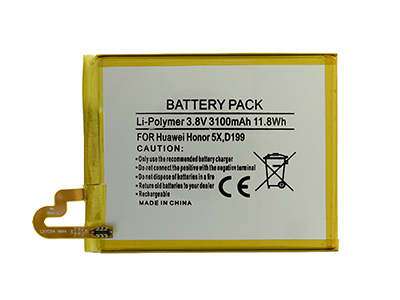 Huawei Honor 5X - Li-Ion battery 3100 mAh slim
