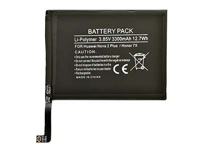 Huawei Honor 7X - Li-Ion battery 3300 mAh slim