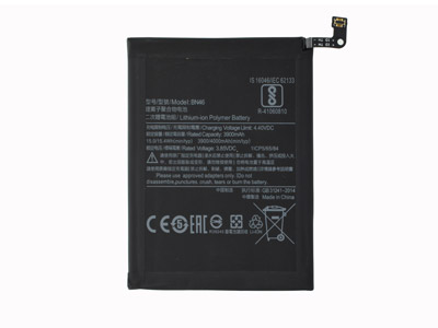 Xiaomi Redmi Note 8 - Batteria Litio 3900 mAh slim
