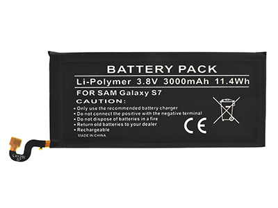 Samsung SM-G930 Galaxy S7 - Li-Ion battery 3000 mAh slim