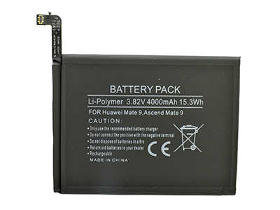 Huawei Mate 9 Dual-Sim - Li-Ion battery 4000 mAh slim