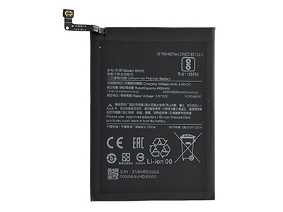 Xiaomi Redmi Note 9S - Batteria Litio 4920 mAh slim