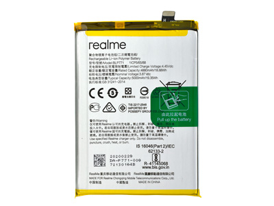 Realme Realme 6i - BLP771 Battery 5000 mAh Li-Ion + Adhesive