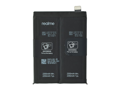 Realme Realme 7 Pro - BLP799 Batteria 2250 mAh Li-Ion + Adesivo **Bulk**