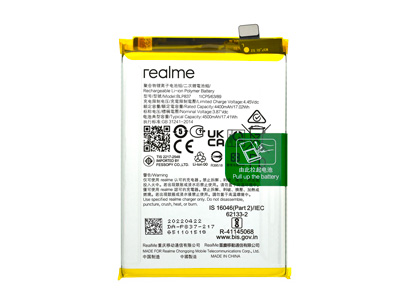 Realme Realme 9 Pro+ - BLP837 Battery 4500 mAh Li-Ion + Adhesive