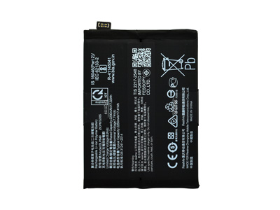 Realme Realme GT 5G - BLP849 Batteria 2250 mAh Li-Ion + Adesivo **Bulk**