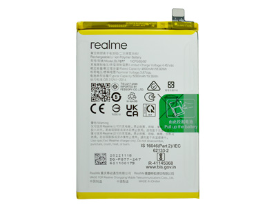 Realme Realme 8i - BLP877 Batteria 5000 mAh Li-Ion + Adesivo **Bulk**