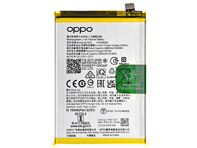 Oppo A17 - BLP915 Battery 5000 mAh Li-Ion + Adhesive