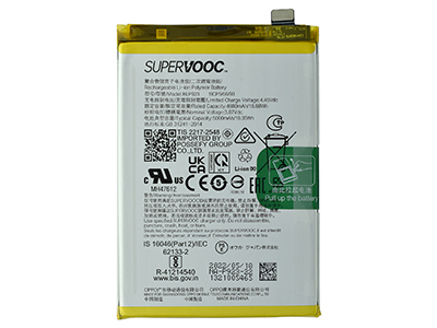 Oppo A77 5G - BLP923 Battery 5000 mAh Li-Ion + Adhesive