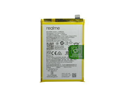 Realme Realme 10 - BLP957 Batteria 5000 mAh Li-Ion + Adesivo **Bulk**