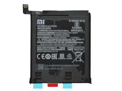 Xiaomi Mi 9 SE - BM3M Batteria 3030 mAh + Adesivo **Bulk**