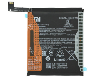 Xiaomi Poco F2 Pro - BM4Q Battery 4700 mAh + Adhesive **Bulk**