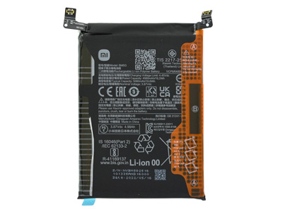 Xiaomi Poco X4 GT - BM5G Batteria 5080 mAh + Adesivo **Bulk**