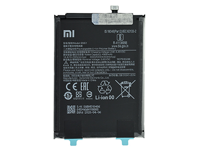 Xiaomi Redmi 8A - BN51 Battery 5000 mAh + Adhesive